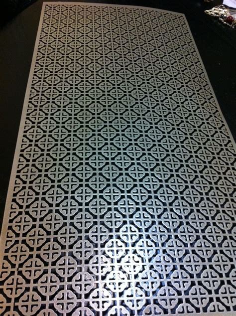 decorative metal sheets home depot|perforated metal sheets near me.